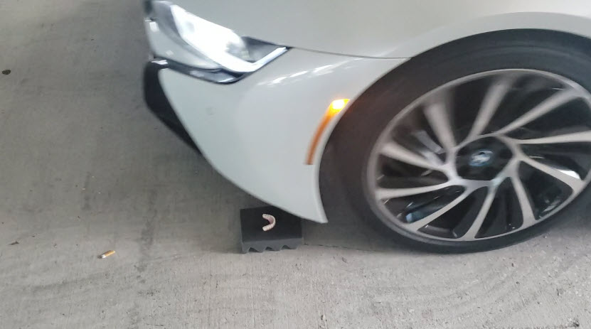 Bmw Driving over a Dental Implant
