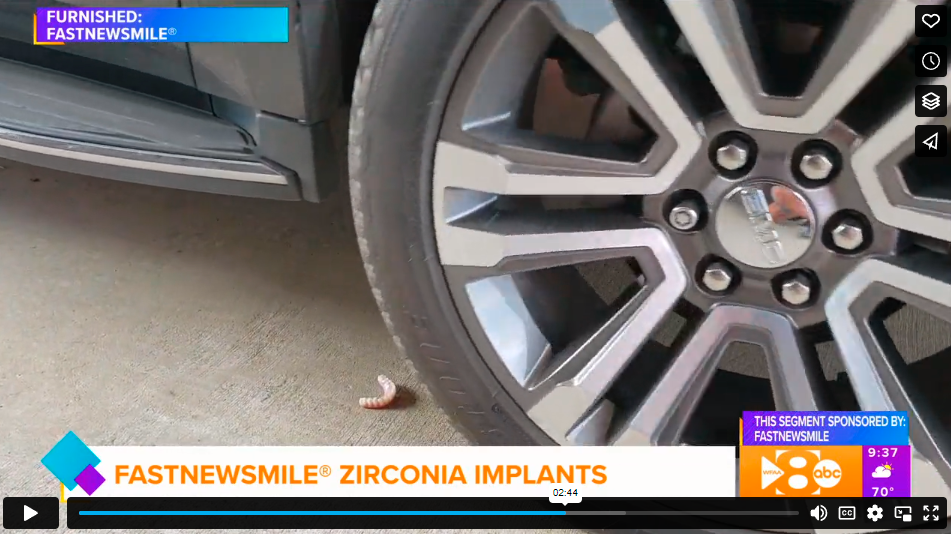 Advantages of Zirconia Dental Implants on ABC in Dallas